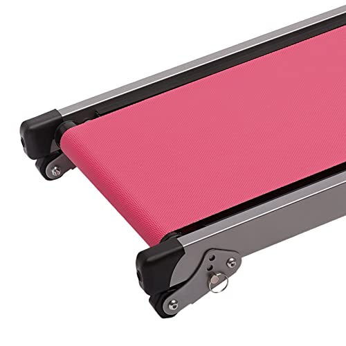 Caminadora plegable 2 en 1 con inclinación y pantalla LED miniatura 4