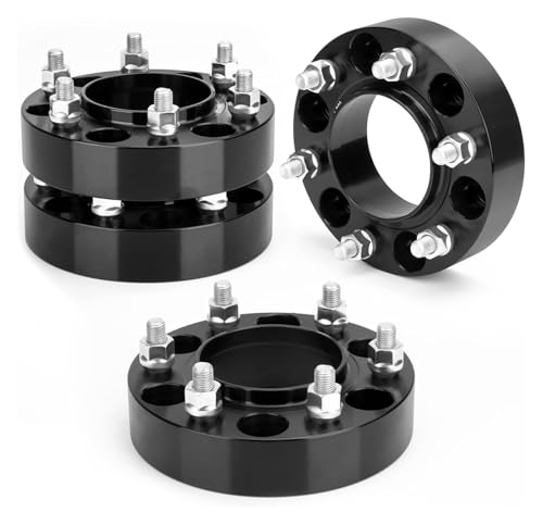 Wheels Spacer Kit para Ford Ranger XLT Raptor 2019-2024 Espaciador Rueda Forjado 6 X 5,5 Pulgadas Centro Gravedad Y Espaciadores Neumáticos 6 X 139,7 Mm M12 X 1,5 Separadores De Ruedas Coche