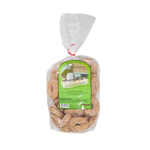 Cretan Cookies Ladokoulouro Imported From Greece 17.63oz