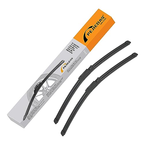 Image of 22 inch+22 inch Windshield Wipers Replacement for Audi A6 C6 S6 2006-2011-Original Factory Quality (Pack of 2)