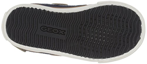 Geox Boys Sander Ez Shoes Loafers Tan Canvas Top Siders4