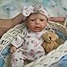 Mire & Mire Reborn Baby Dolls 7 Inch Girl Mini Silicone Baby Realistic Baby Dolls Silicone Full Body