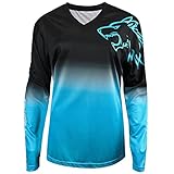 Women's Mountain Bike Jersey Off-Road Motocross Jersey MTB Shirts Quick Dry&Moisture-Wicking XX-Large