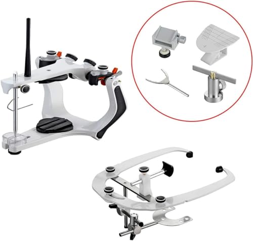 Image of US Stock Semi-Adjustable Articulator High Precision Articulator A7 PLUS Type with Facebow Aluminum Box