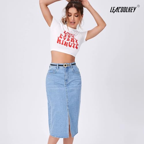 LEACOOLKEY Women Skinny Belts 0.39 Inch Wide 2 Pack Thin Leather Belts for Dresses Jeans Cardigans2