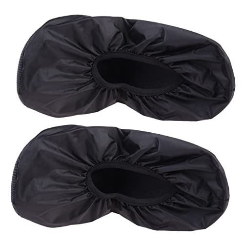 SUPVOX Water-Resisting Bowling Shoe Cover Black s Non-Slip Shoe Protector for Bowling Lovers