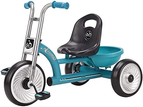 NUBAO Stroller Wagon Trike Multifunctional Kids Tricycle with Adjustment Seat Blue Children Trike Safe Gift for 1-6 Years Old Over 1 Year Old Girl Gifts