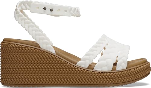 Image of Crocs Women's Brooklyn Ankle Strap Wedges