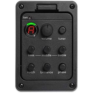 EQ Egaliseur piézo électrique à 4 bandes préampli guitare acoustique et classique Préampli et micros intégrés Système de… - Les Beatles, Paul McCartney, John Lennon, RIngo Starr, George Harrison