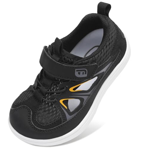 Image of JOINFREE Toddler Sandals Kids Wide Girls Boys Aqua Athletic Sneakers Barefoot Beach Sandals Quicky-Dry Non-slip Outdoor Water Sports Hiking Sandals Summer Water Shoes for Pool River Swim