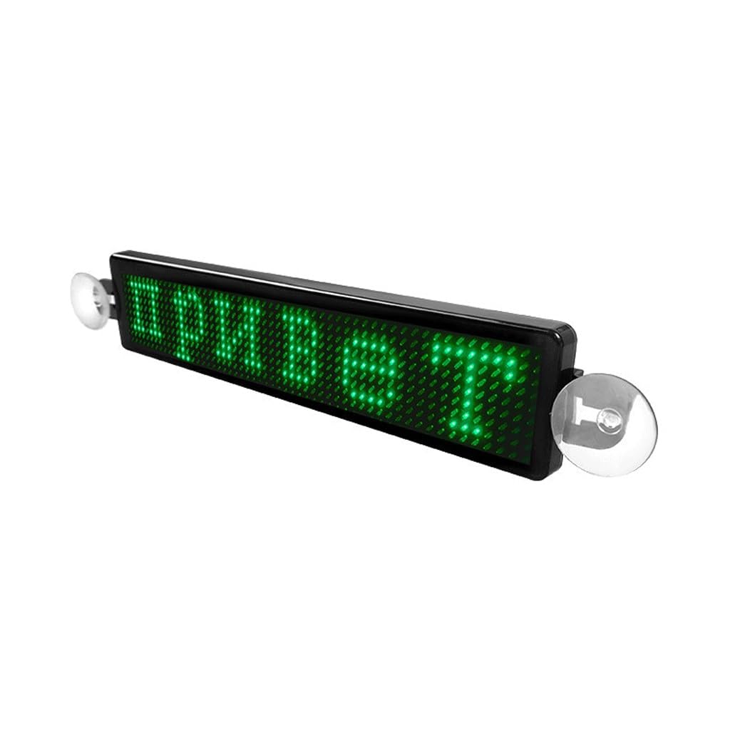 Kanduo JSY Affichage Défilement Mobile de Signe programmable de LED de Voiture, écran de Panneau d'affichage de Message LED programmable (Color : A)