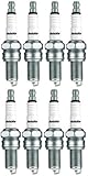 Replacement For Compatible With Autolite 8 Pack of Genuine OEM Spark Plugs - 4163-8PK