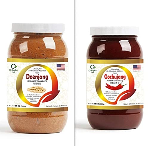 Q-Rapha Doenjang & Gochujang 2-pack