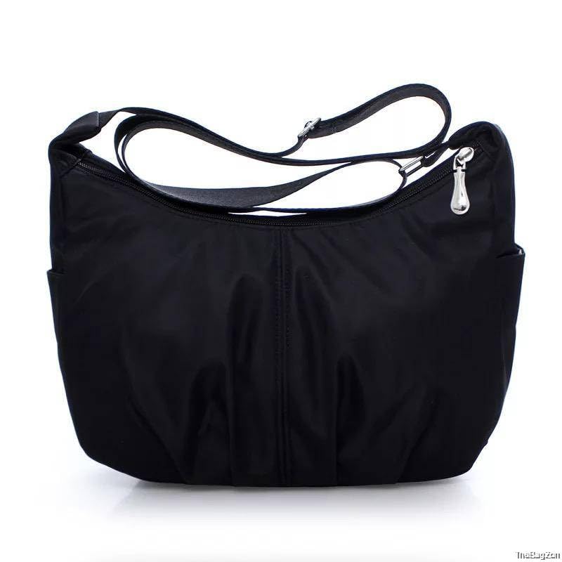 AVISTHA Medium Nylon Crossbody Crescent Bag for Women Men Fashionable Shoulder Bag with Adjustable Strap for Everyday Casual Travel(Color_Black)… (B0CZH453R6) Amazon Price History, Amazon Price Tracker