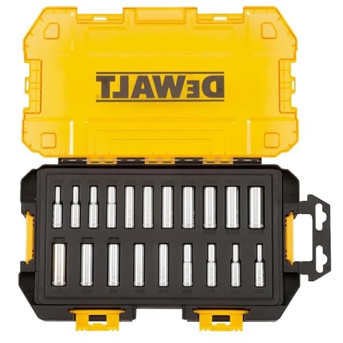 Image of DEWALT DWMT73811 Tool Kit 1 /4'' Drive Deep Socket Set, 20 Piece