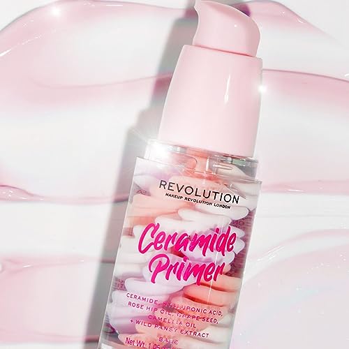 Revolution Beauty London Candy Haze Ceramide Face Primer, All-Day Base For Your Face, 30g - Image 5