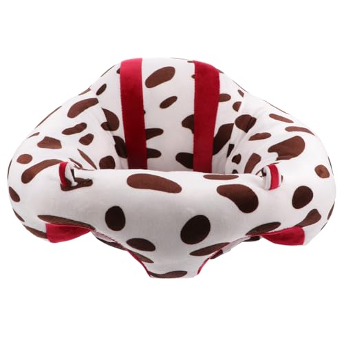 VICASKY Support Seat Sofa Floor Lounger for Sitting Learning Cow Print Design Comfortable and Safe for Boys and Multi Use Cushion