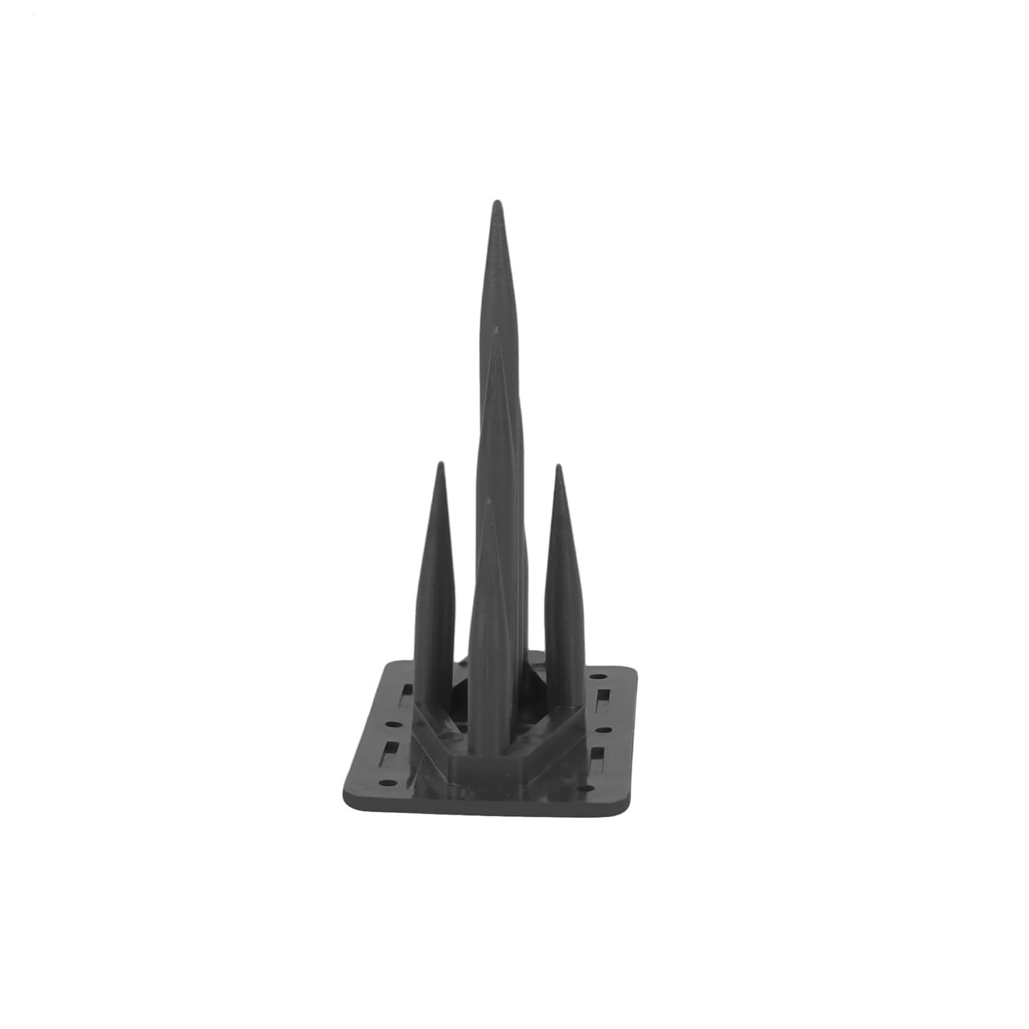 PARC Anti Monkey Bird Plastic Spikes for AC Balconies Window Home Protection from Pigeon Monkey Crow Kabootar kabutar Control Scare Repellent Balcony Railing. (Set of 120 pcs - 30ft) Black-image-47