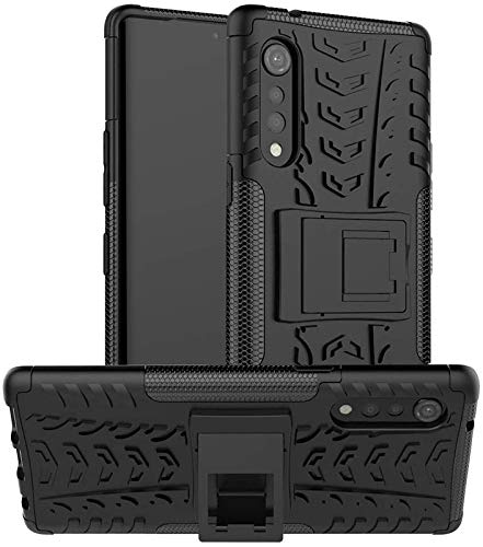 Helix LG Velvet 5G, Back Cover, Premium Real Hybrid Shockproof Bumper Defender Cover, Kickstand Hybrid Desk Stand Back Case Cover for LG Velvet 5G (B09FFLLNGR) Amazon Price History, Amazon Price Tracker