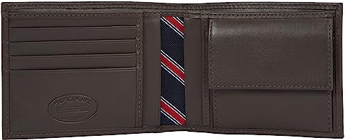 Image of Tommy Hilfiger, Men, Catera, Eton cc and Coin Pocket, Brown (Brown 41), 14x10x2 cm (B x H x T)