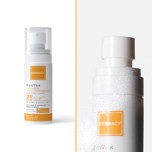 Image of Dermacy Sunvex Invisible Sunscreen Spray | SPF 60 PA+++ | UVA & UVB Protection | Suitable For All Skin Types | For Women and Men| 60ml