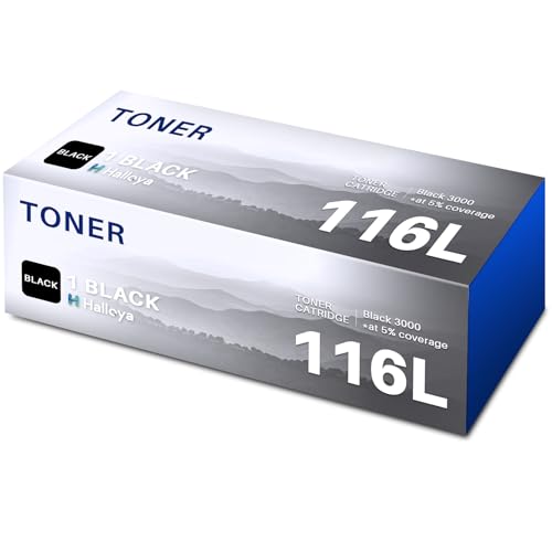Halloya MLT-D116L D116L MLTD116L Toner Noir pour Samsung Xpress M2675FN Toner M2885FW M2825ND M2625D M2875FD M2835DW M2875FW M2825DW M2825 M2825 M28885DW