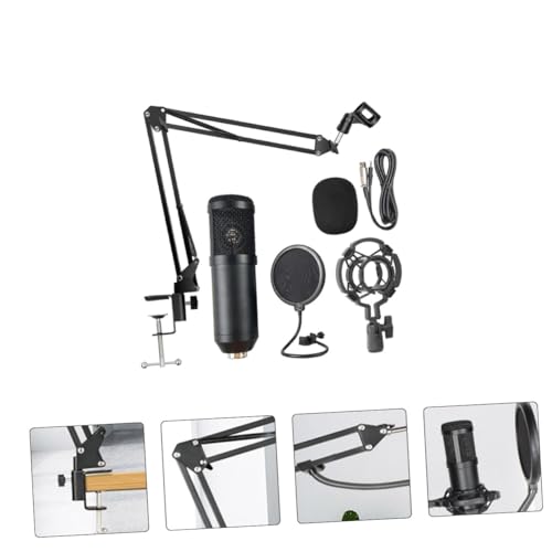Microphone de streaming USB pour ordinateur portable avec réglage de volume