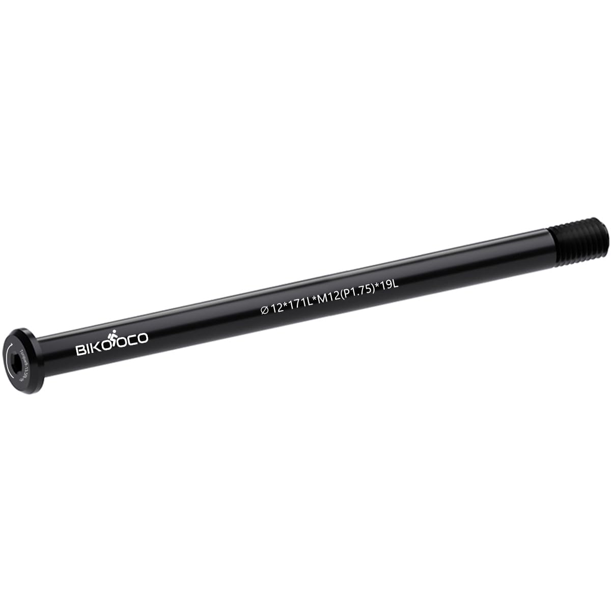 BIKOOCO Bike Wheel Hub Adapters - Bike Thru Axle Adapters with 1.75mm Thread Pitch Booster Fork Qr Plate - 12mm X 122/166/171/175/180/192mm