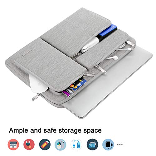 Lacdo 360° Protective Laptop Sleeve Case for 15 inch New MacBook Air M5/A3448 2026, M4 A3241 2025/M3 A3114/M2 A2941 2024-2023 - Image 4
