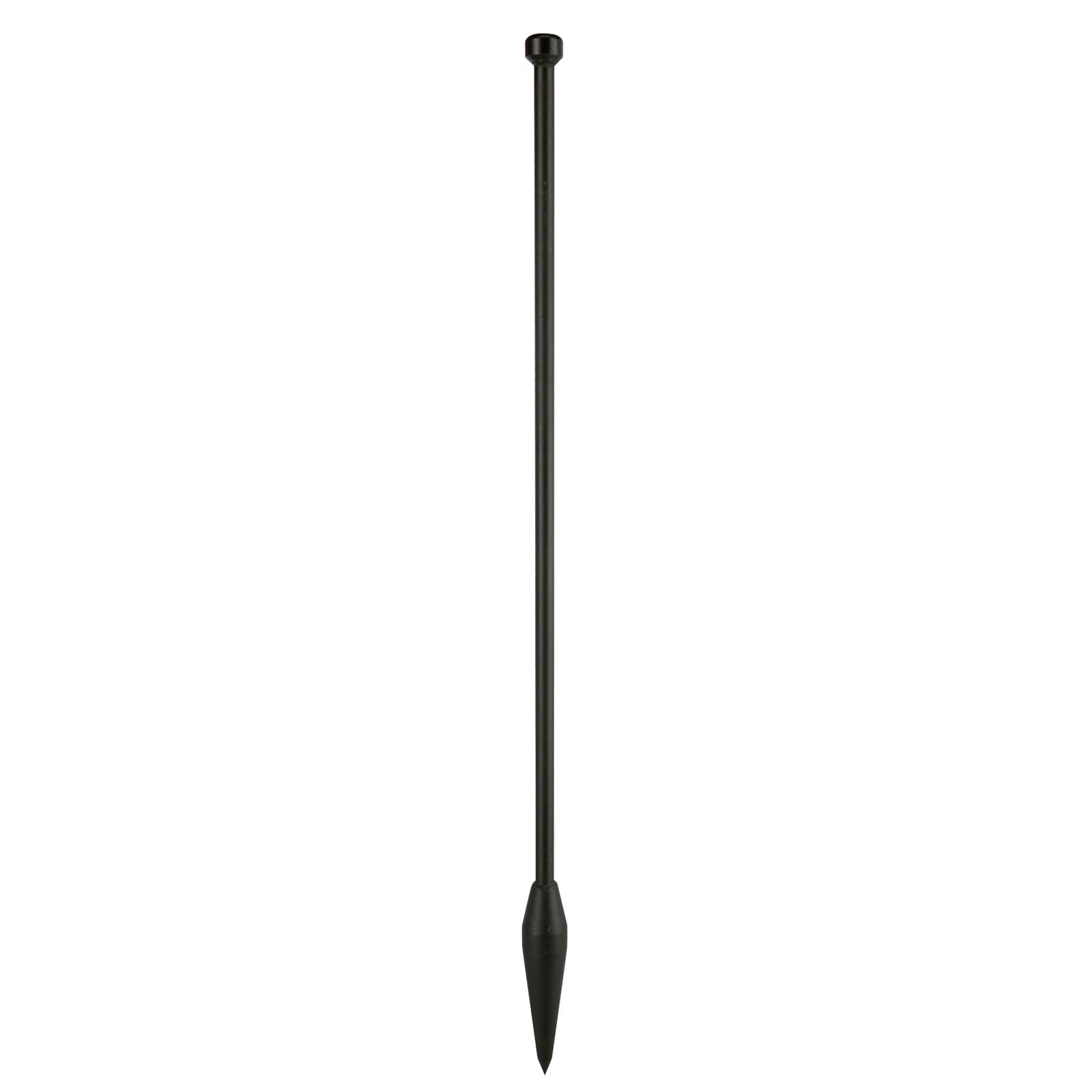 Kerbl Pflockeisen aus Silicium-Federstahl, Gehärtet, Pulverbeschichtet, Runde Spitze, 130 cm Länge, 7 kg