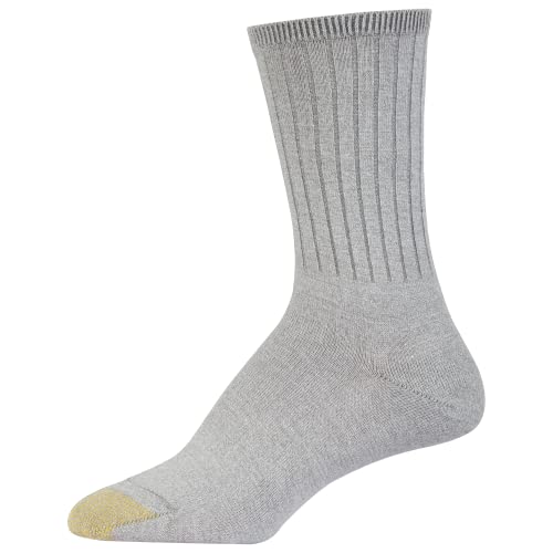 Image of GOLDTOE Womens Casual Texture Crew Socks, Multipairs