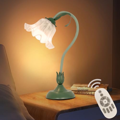 Tgmatlamp HDD-111 Flower Desk Lamp Gooseneck Lily Of The Valley Lamp Dimmable Floral Table Lamp cover