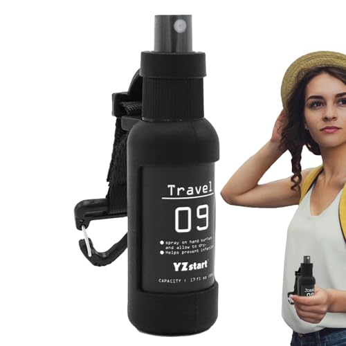 Rociador de niebla de tamaño de viaje - Pulverizador Recargable Para Cuidado Personal | Ligero Y Durable, Boquilla de Nebulosa Fina, Perfecto para Viajar, Maquillaje, Cuidado de la Piel, Cuidado del