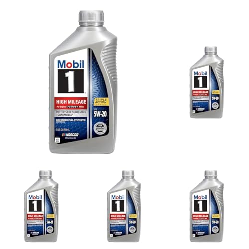 Mobil 1 High Mileage 5W-20 Pack de 5
