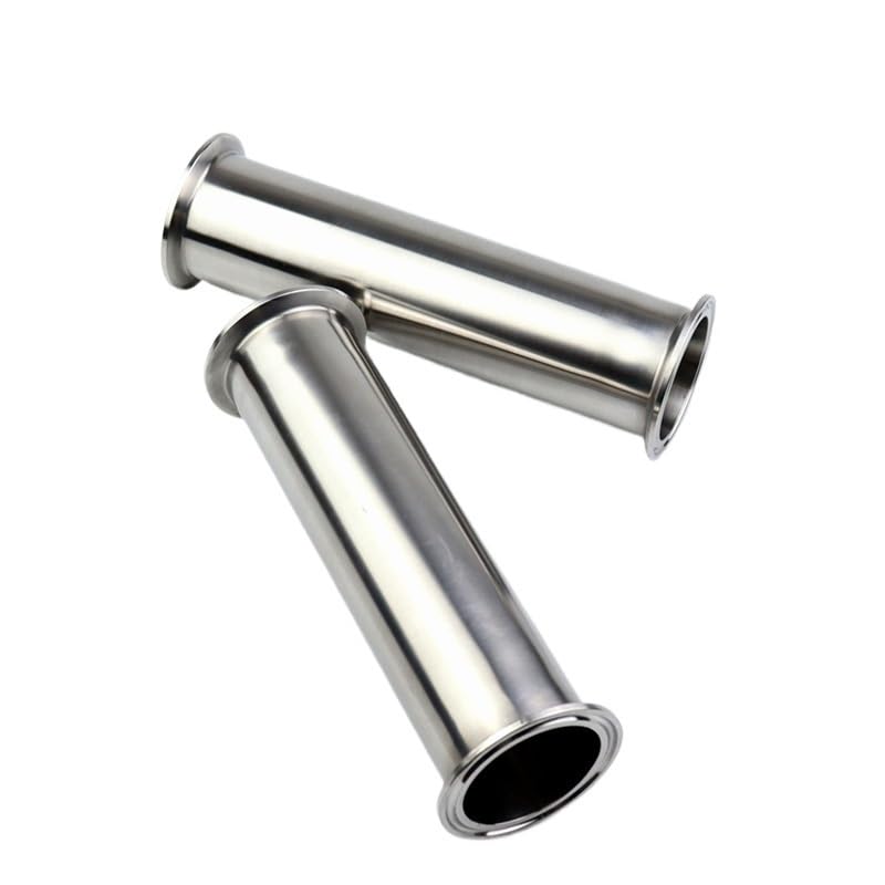 Tubo tri clamp de 38mm con ferrule de 50.5mm y spool de acero inoxidable SS304 de 100mm 5