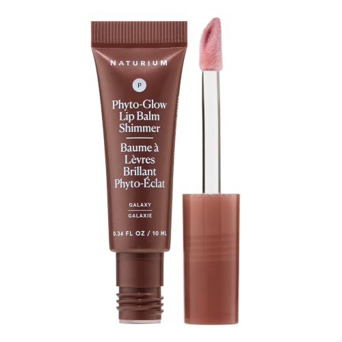 Naturium Phyto-Glow Lip Balm Shimmer | With Plant Squalane Hydrates Shea & Cupuau Butter | 0.34 FL OZ / 10 mL Galaxy