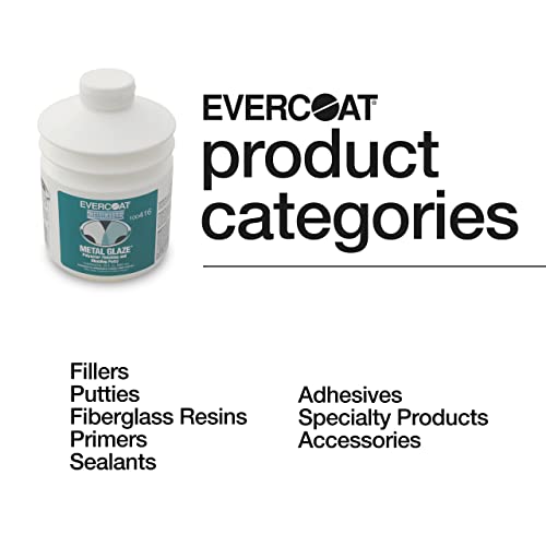 Evercoat Metal Glaze Polyester Finishing And Blending Putty For Metal, Aluminum & Steel - 30 Fl Oz #TOP5