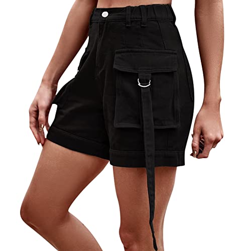 Shorts d'été pour femmes WWricotta en denim décontracté style streetwear