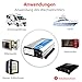 GIANDEL 2000W Modifizierter Welle Wechselrichter 12V auf 230V Spannungswandler Kompatibel Lithium-Batterie, mit Fernbedienung LED-Anzeige USB für Wohnmobil Umwandler-Inverter Konverter