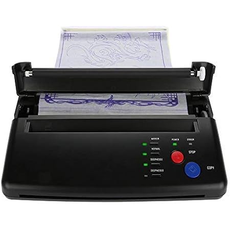 Amazon Co Jp タトゥーコピー機 2タイプポータブルa5 紙タトゥー転送ステンシルサーマルコピー機タトゥープリンタータトゥーアーティスト用 Usプラグ110v 文房具 オフィス用品