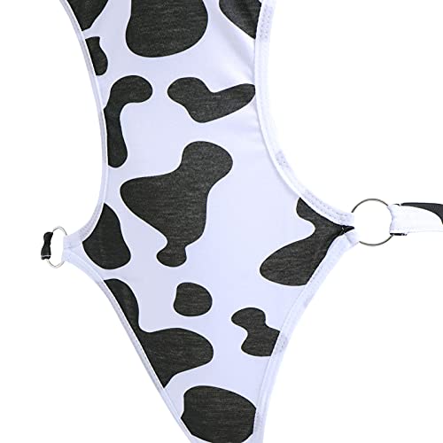 Conjunto de lingerie sexy de empregada de vaca de leite, anime, Lolita, gola japonesa, microsutiã, r