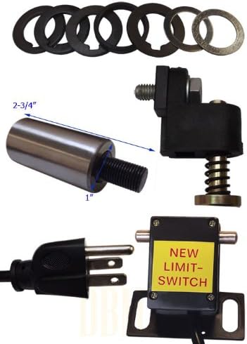 Miniatura 8 de Torque de eje Y de alimentación de potencia de la fresadora de mesa Molino de 150 LBS Se adapta a Bridgeport Acer