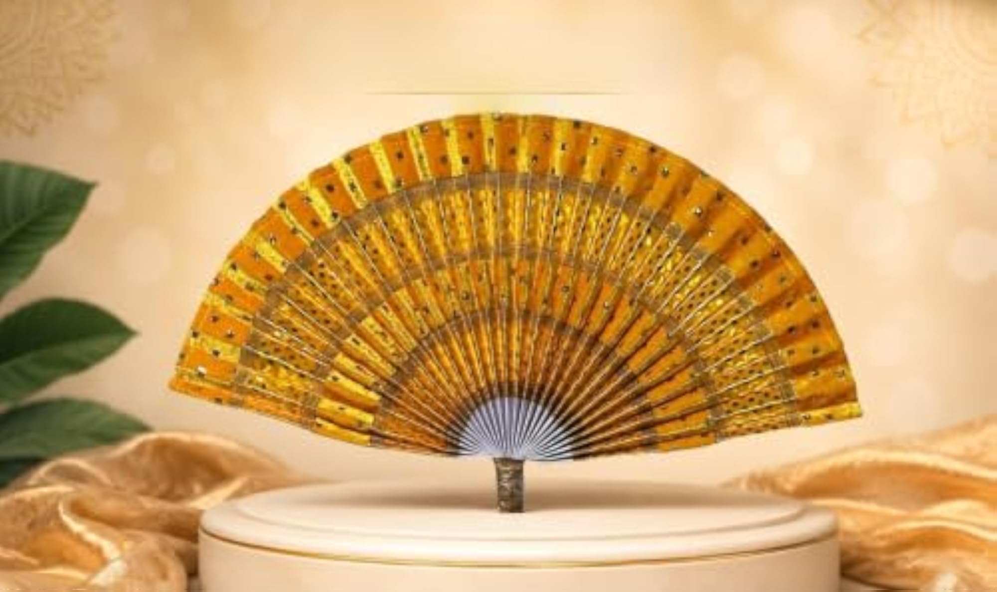 Decorative Thirudayada Hand Fan, Unique Gift