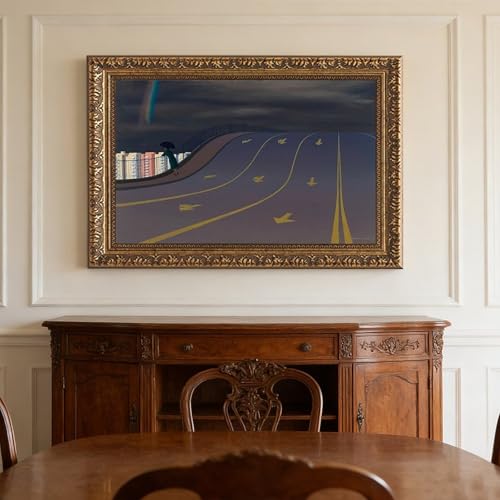 Impression sur toile This Way by Jeffrey cadre suspendu salon bureau 50,8x76,2 cm - 3