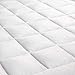 Beckham Hotel Collection Premium Microplush Mattress Pad - Hypoallergenic Ultra Soft Overfilled Topper with Deep Fit - King