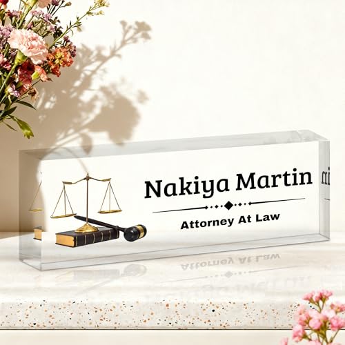 Ship Next Day Custom Name Plate for Desk, Desk Name Plate Personalized