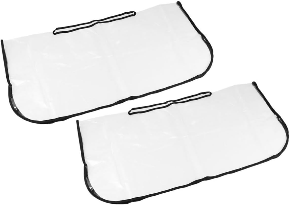 Handbag Portable Design Waterproof Eva and 2pcs Rain Cover High Transparency, Rain Protection Cover for Comprehensive Bag Protector Travel and Outdoor Use