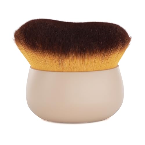 Cepillo autobronceador grande, aplicador autobronceador, cepillo de maquillaje corporal para rostro, cuerpo, maquillaje de piernas, guante autobronceador para autobronceador, cepillo Kabuki para