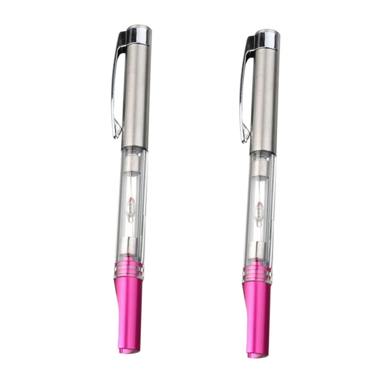 BESTYASH 2pcs Auto Ignition Test Pen Spark Plug Indicator Automotive Spark Wire Tester Tool Durable Diagnostic for Coil and Distributor Systems