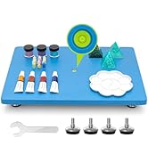 iArtker Resin Leveling Table, 16" x 12" Self-Leveling Board for Resin Art Crafts, Adjustable Mult...